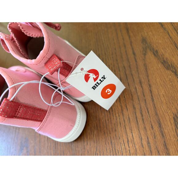 NWT Billy Footwear- Haring Essential Hi Top- Pink-Big Kid 3 - Picture 5 of 9